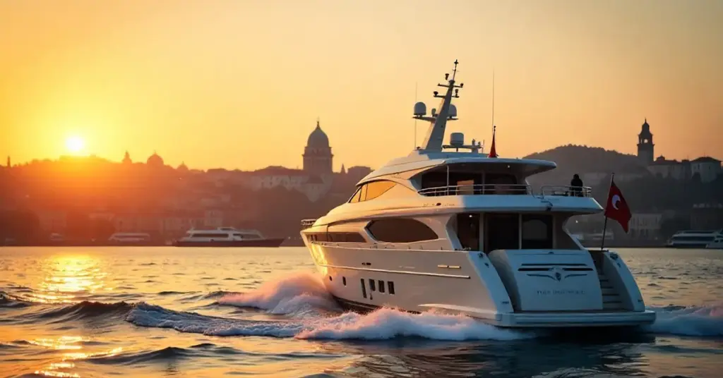 excursion en yacht sur le Bosphore