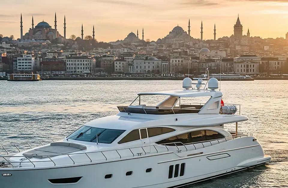 Private yacht tour in the Bosphorus
