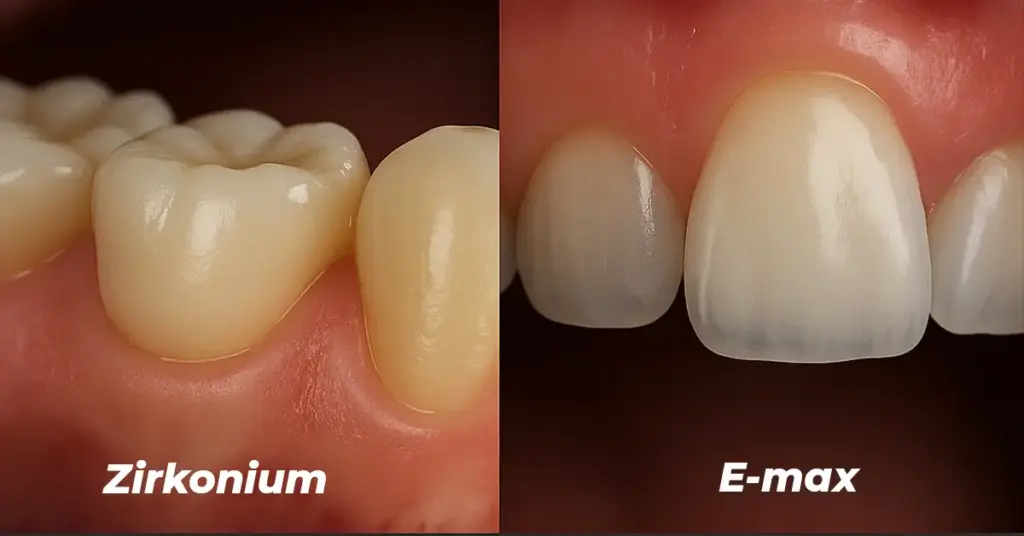 Zirconium or Emax-applications