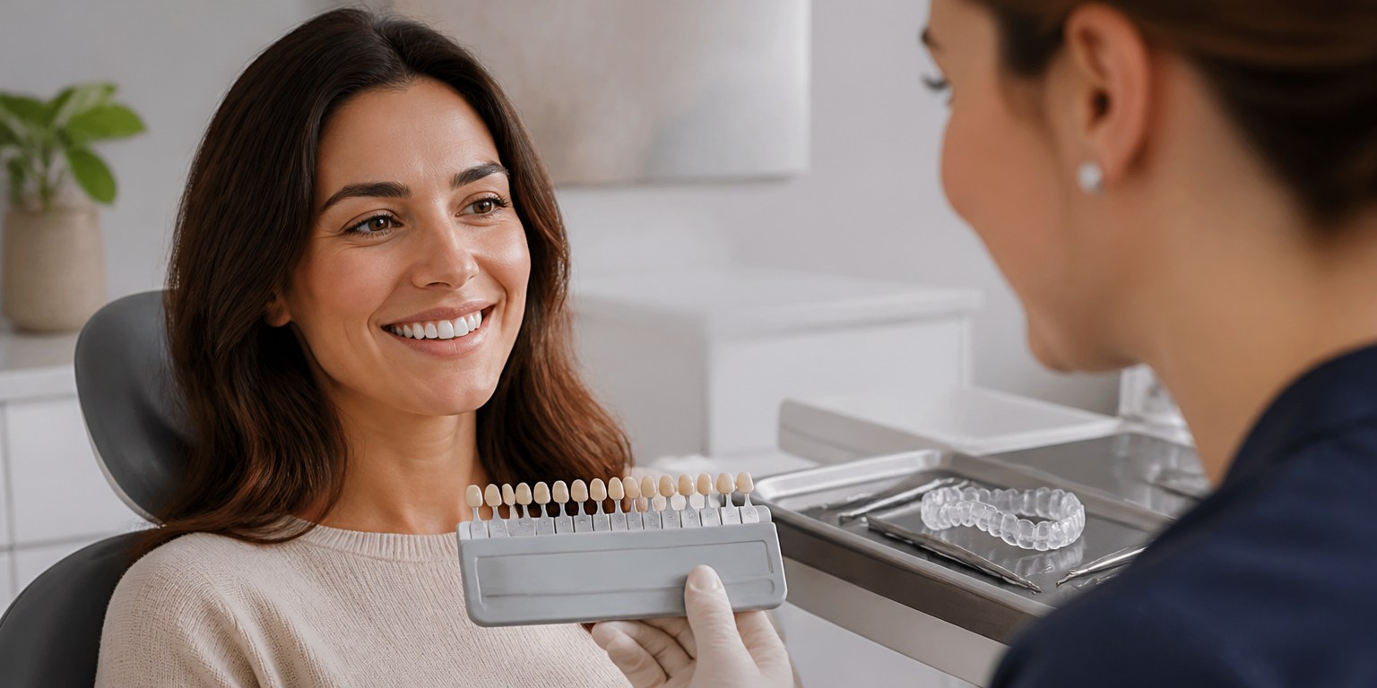Conservative Hollywood Smile planning for healthy natural teeth