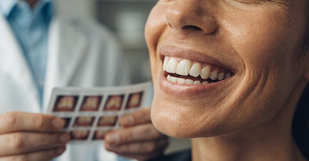 Healthy natural teeth preserved within an individualized Hollywood Smile plan
