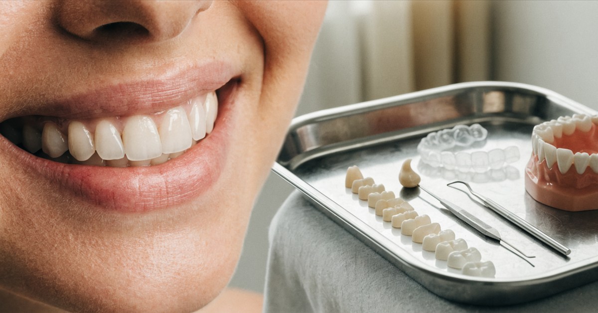 Conservative Hollywood Smile alternatives including whitening, bonding and orthodontic planning