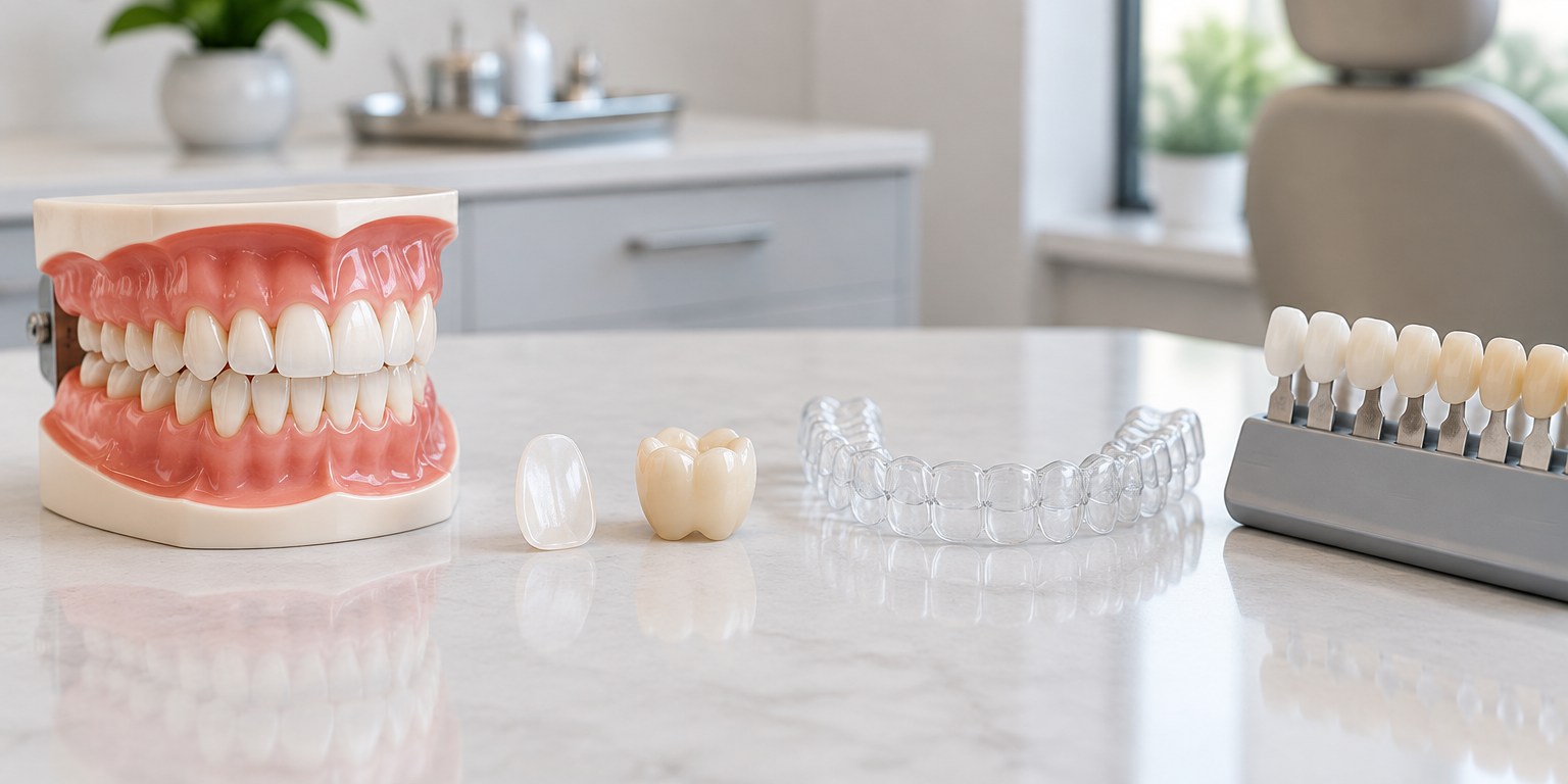 Different dental treatment options reviewed when assessing Hollywood Smile risks
