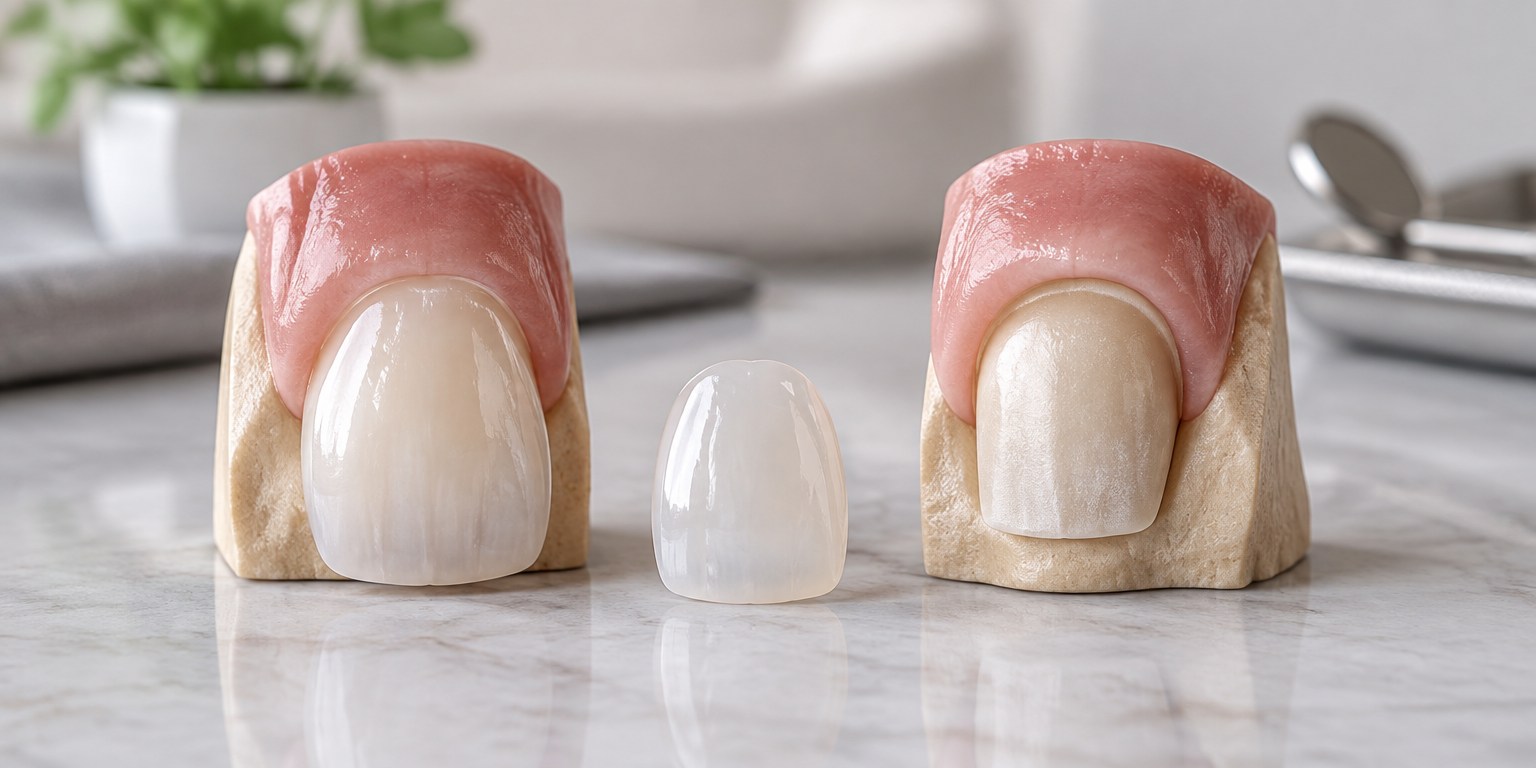 Conservative veneer planning focused on preserving natural tooth structure