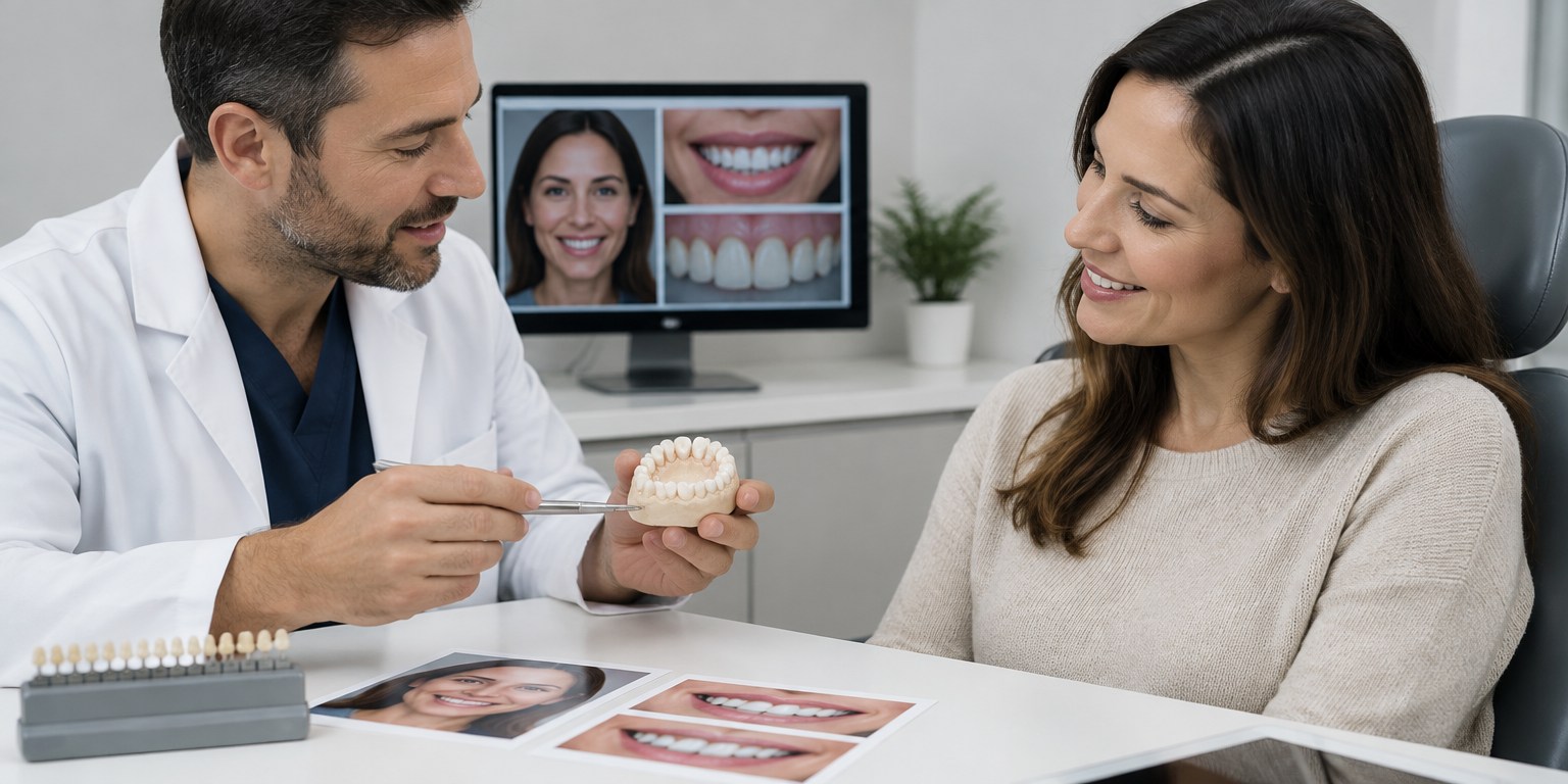 Natural smile planning to reduce overly thick or unnatural restoration contours