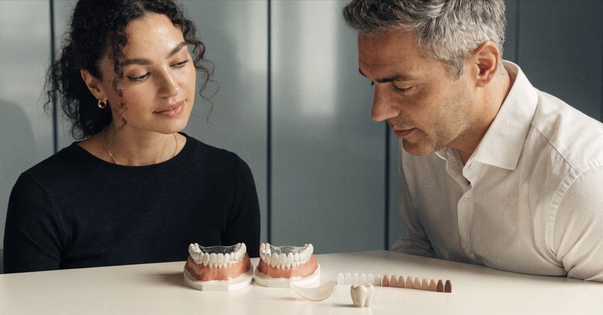 Individualized Hollywood Smile planning with crowns used only where clinically appropriate