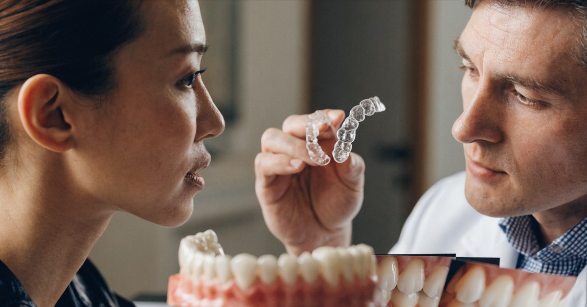 Orthodontic and gum-level planning as possible crown-free Hollywood Smile options