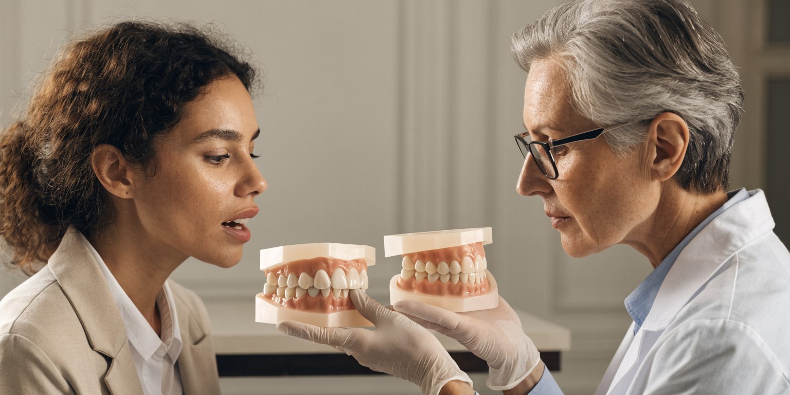 Dentist selecting the appropriate Hollywood Smile treatment scope instead of maximizing tooth count