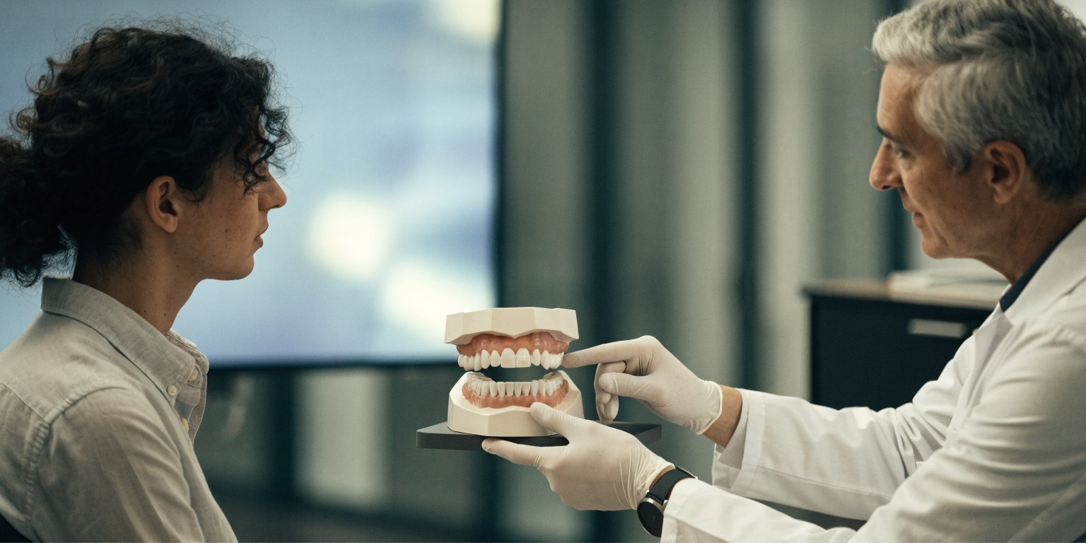 Individualized long-term Hollywood Smile maintenance and dental follow-up planning