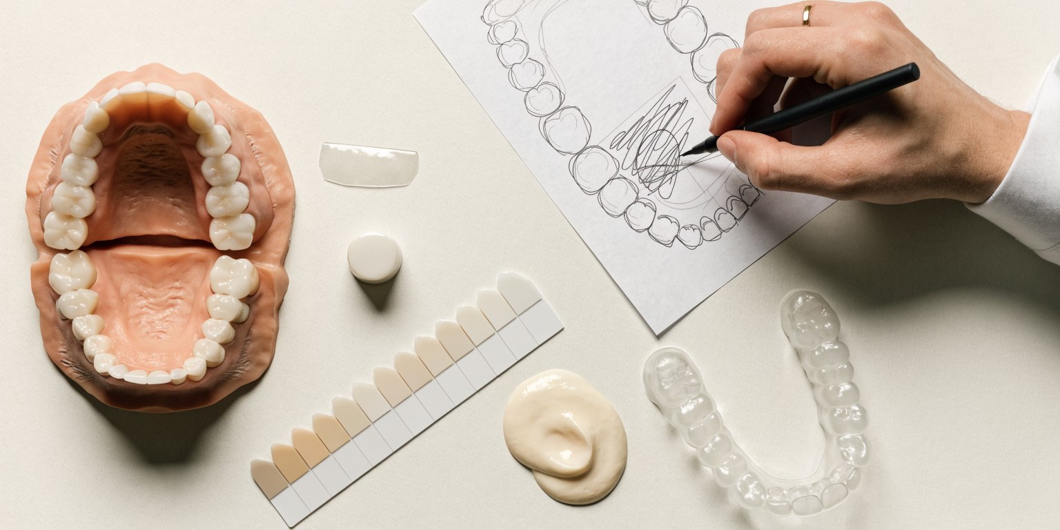 Tooth-by-tooth dental treatment planning with different options for different teeth