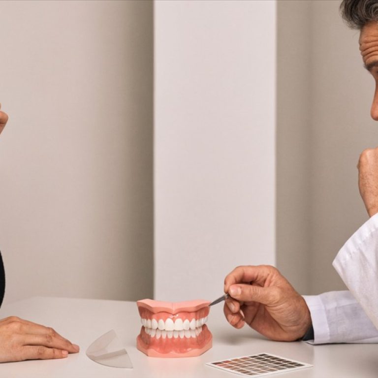 Conservative Hollywood Smile consultation considering no-prep and minimal-prep treatment options